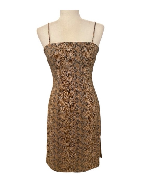 Heart Soul Dresses & Skirts - Heart Soul Womens Vintage 90s Snakeskin Print Dress